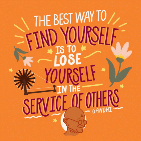 Giving Tuesday Find Yourself GIF