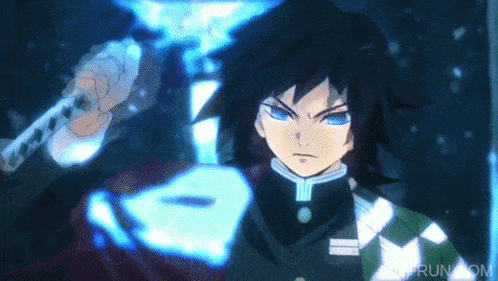 Giyu Sword Loop Animation GIF