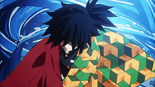 Giyuu Tomioka Controlling Water GIF