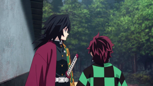 Giyuu Tomioka Teleporting GIF