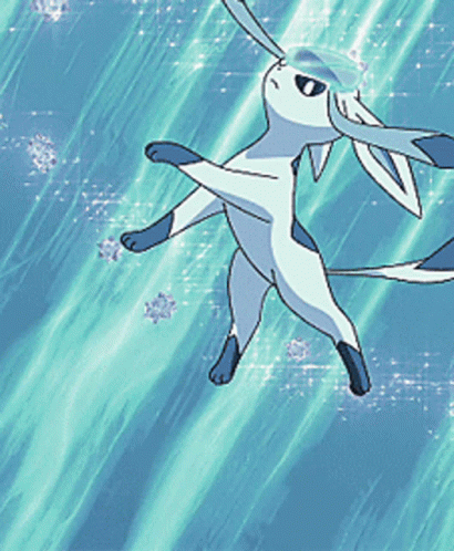 Glaceon Ice Spike Attack GIF