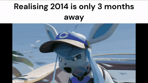 Glaceon Realising 2014 Is Only 3 Months Away GIF