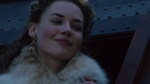 Gladiator Connie Nielsen Flying Kiss GIF