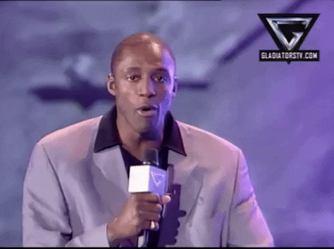 Gladiator Host Awooga Live GIF