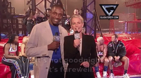 Gladiator Team Host Awooga Night Live GIF