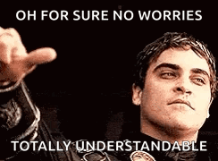 Gladiator Thumbs Up Commodus Understandable Parody GIF