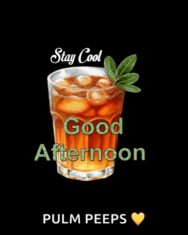 Glass of Iced Tea Stay Cool