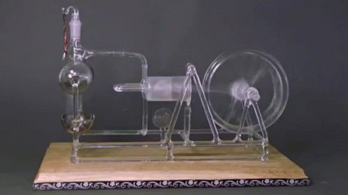 Glass Spinning Wheel Machine GIF