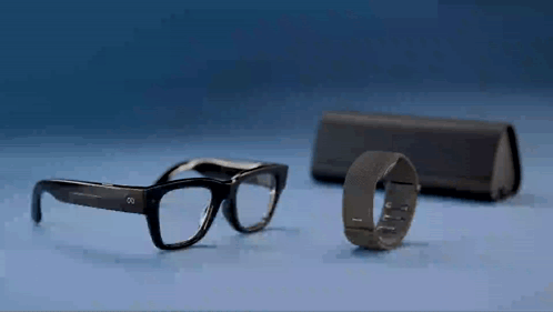 Glasses Case And Smart Watch GIF