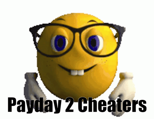 Glasses Emoji Payday 2 Cheaters GIF