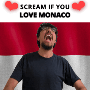 Glasses Man Screams 'Scream If You Love Monaco