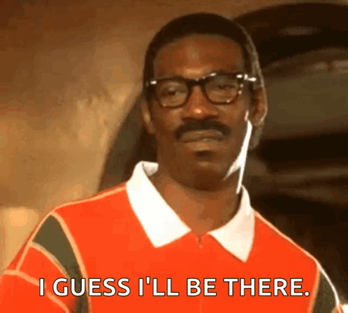 Glasses Mustache Man I Guess I'll Be There GIF