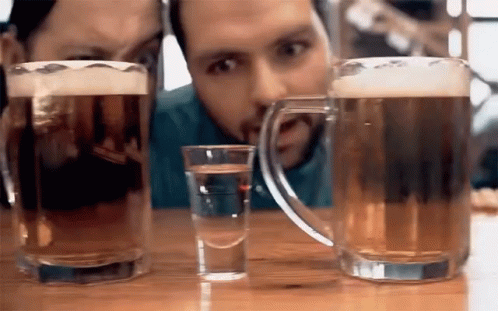 Glasses Of Alcohol Drinks GIF