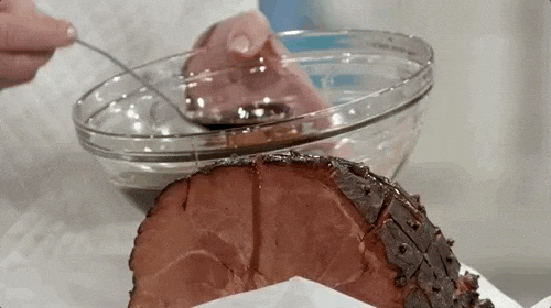 Glazing Food Serving GIF