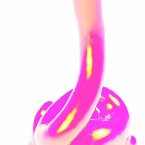 Glazing Pink Topping Icing GIF