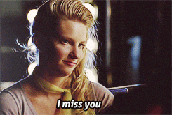 Glee Brittany No I Miss You More GIF