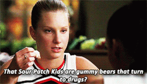 Glee Glee Britany Sour Patch Kids GIF