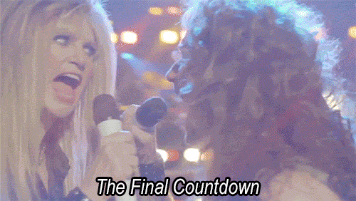 Glee Performance The Final Countdown GIF