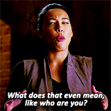 Glee Santana Who Are You GIF