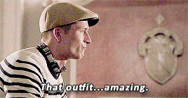 Glen Powell Stunned Amazing Outfit GIF