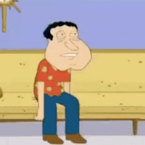 Glenn Quagmire Transforms Into Toilet GIF
