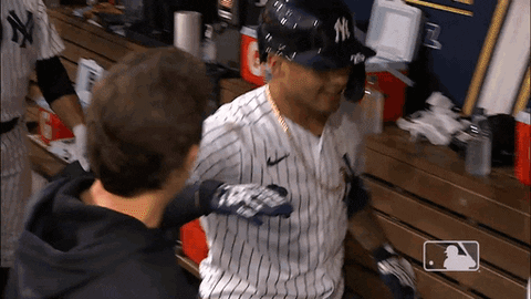 Gleyber Before The Game GIF