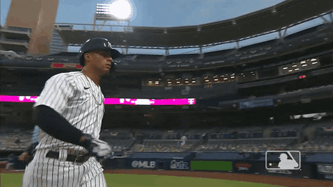Gleyber Being Friendly On The Game GIF