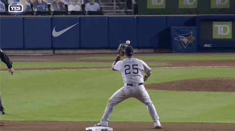 Gleyber Giving It All For The Game GIF