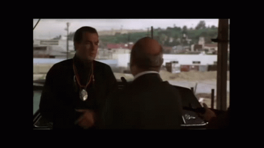 Glimmer Man Punch Steven Seagal Action GIF
