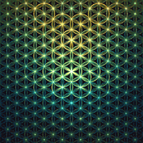 Glistening Stars Graphic Design GIF