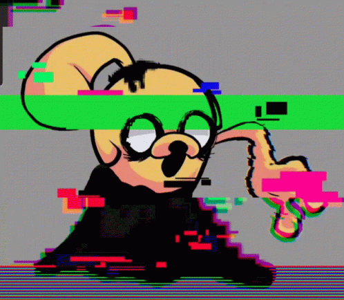 Glitch Adventure Time Jake GIF