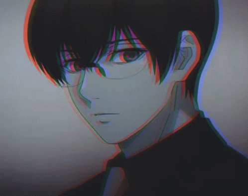 Glitched Pfp Ken Kaneki GIF