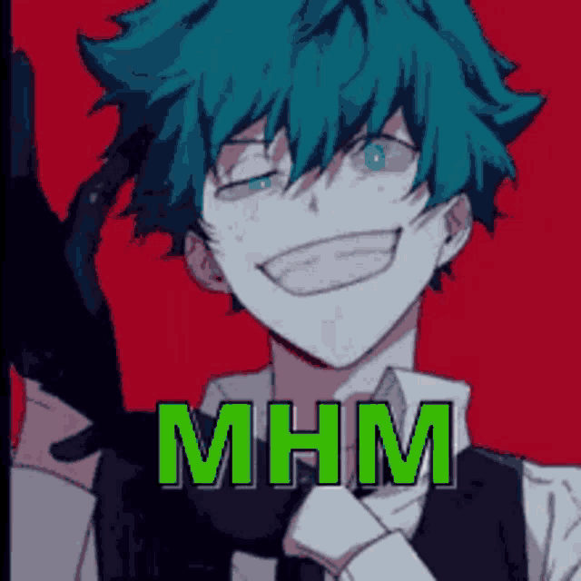 Glitching Handsome Deku GIF