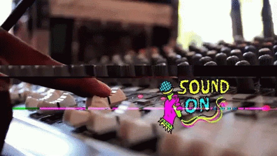 Glitching Sound Board Sound On GIF