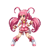 Glitter Lucky Pixel Gif Sticker GIF