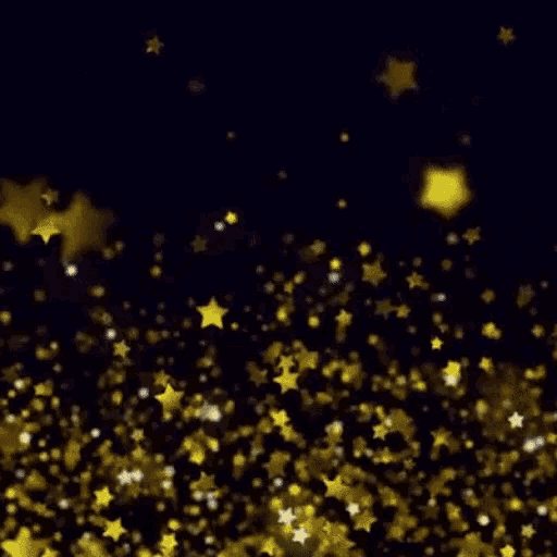 Glitter Stars Gif GIF