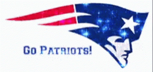 Glittering Go Patriots Poster GIF