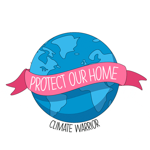 Global Warming Creative Slogan GIF