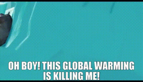 Global Warming Ice Age Scene GIF