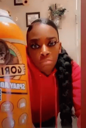 Glorilla Advertising Drink GIF