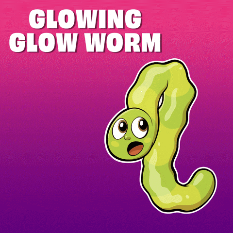 Glow Worm Surprised Expression