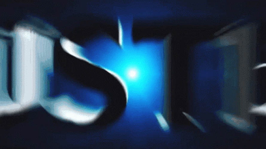 Glowing Blue Busted GIF