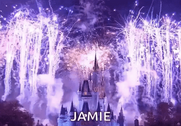Glowing Castle Disney Happy Birthday GIF