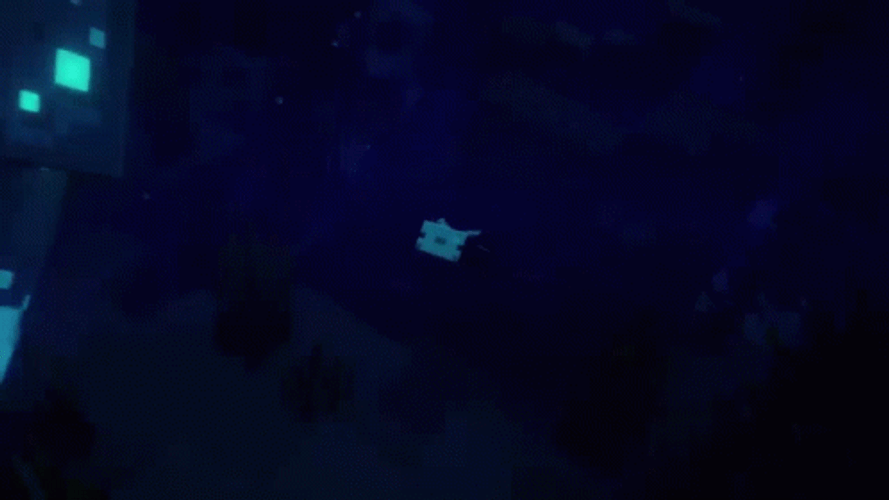 Glowing Crazy Axolotl GIF