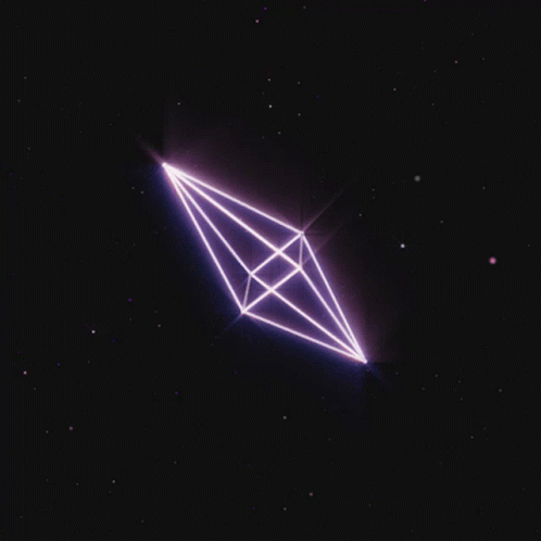 Glowing Diamond In The Dark GIF