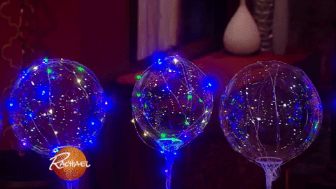 Glowing Fairy Flashing Lights GIF