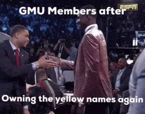 GMU Members After Owning Yellow Names