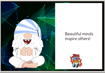 Gnome Missing Beautiful Mind Inspire Others GIF