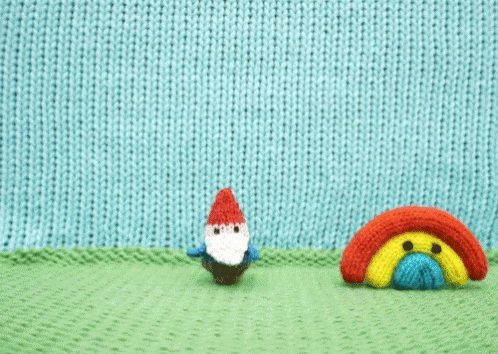 Gnome Mochimochiland Ride Fly Away GIF