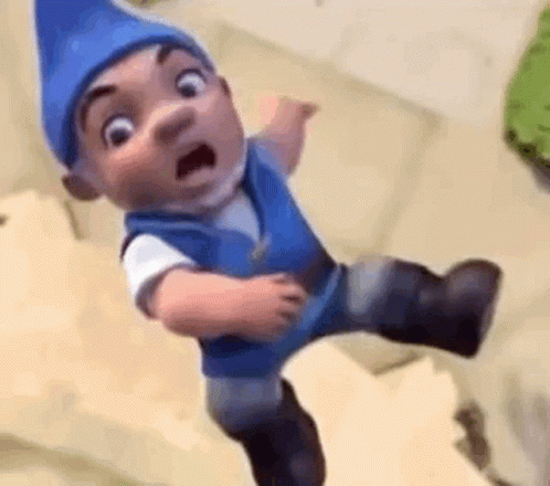 Gnome Rule Gnomeo & Juliet 2011 Film Drop Fall GIF